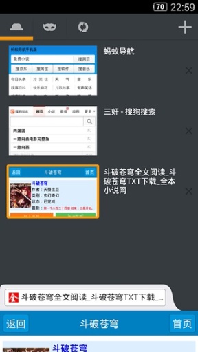 蚂蚁浏览器旧版截图4