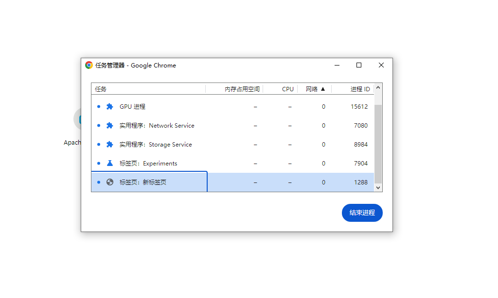 谷歌浏览器的“任务管理器”如何使用3