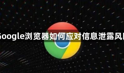 Google浏览器如何应对信息泄露风险1