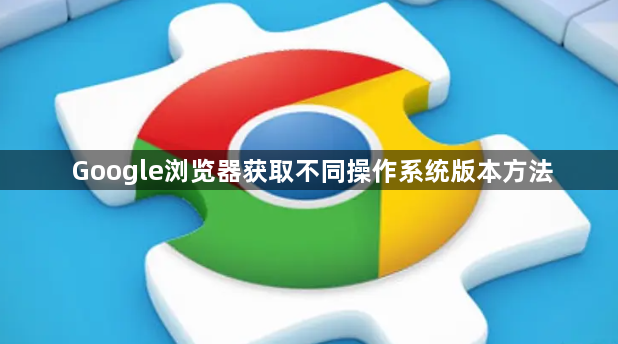 Google浏览器获取不同操作系统版本方法1