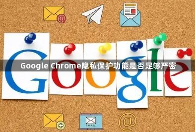 Google Chrome隐私保护功能是否足够严密1