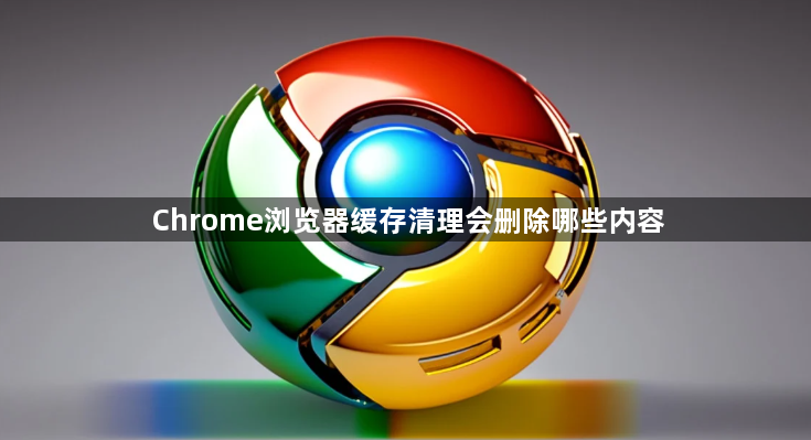 Chrome浏览器缓存清理会删除哪些内容1
