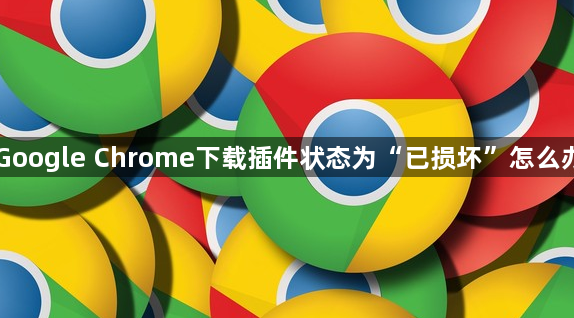 Google Chrome下载插件状态为“已损坏”怎么办1