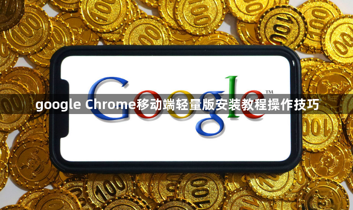 google Chrome移动端轻量版安装教程操作技巧1