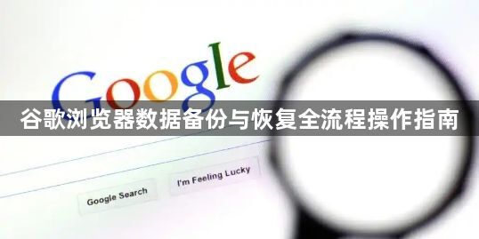 谷歌浏览器数据备份与恢复全流程操作指南1