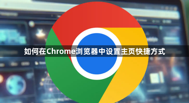 如何在Chrome浏览器中设置主页快捷方式1