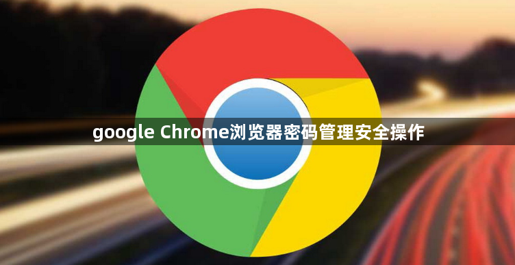 google Chrome浏览器密码管理安全操作1