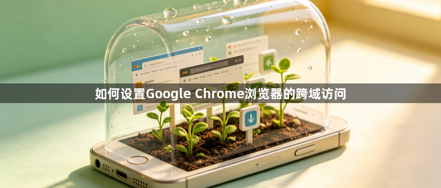 如何设置Google Chrome浏览器的跨域访问1