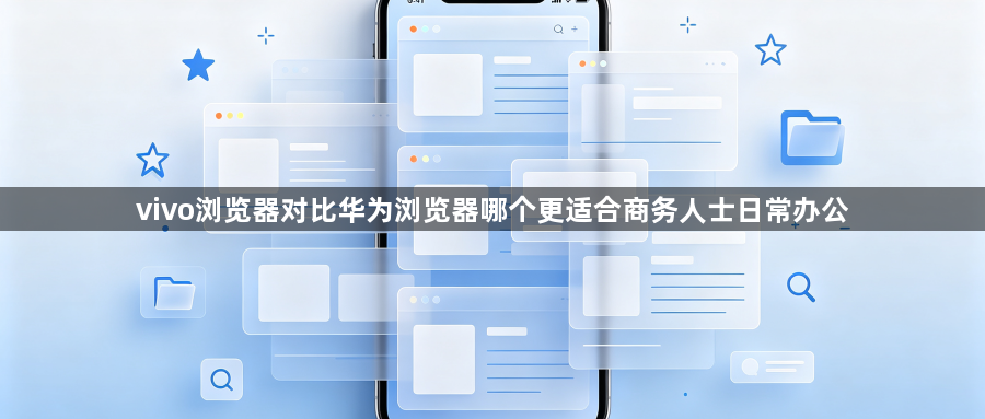 vivo浏览器对比华为浏览器哪个更适合商务人士日常办公1