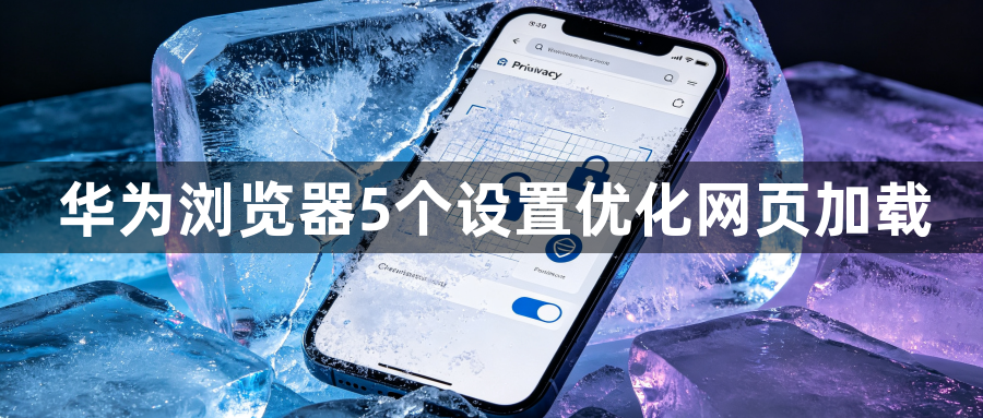 华为浏览器5个设置优化网页加载1