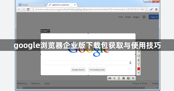 google浏览器企业版下载包获取与使用技巧1