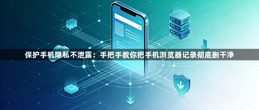 保护手机隐私不泄露:手把手教你把手机浏览器记录彻底删干净1