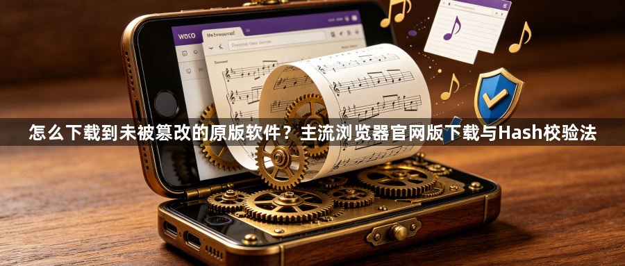 怎么下载到未被篡改的原版软件？主流浏览器官网版下载与Hash校验法1