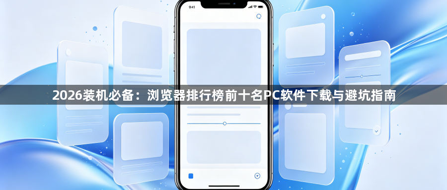2026装机必备：浏览器排行榜前十名PC软件下载与避坑指南1
