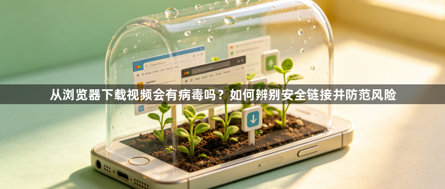 从浏览器下载视频会有病毒吗？如何辨别安全链接并防范风险1