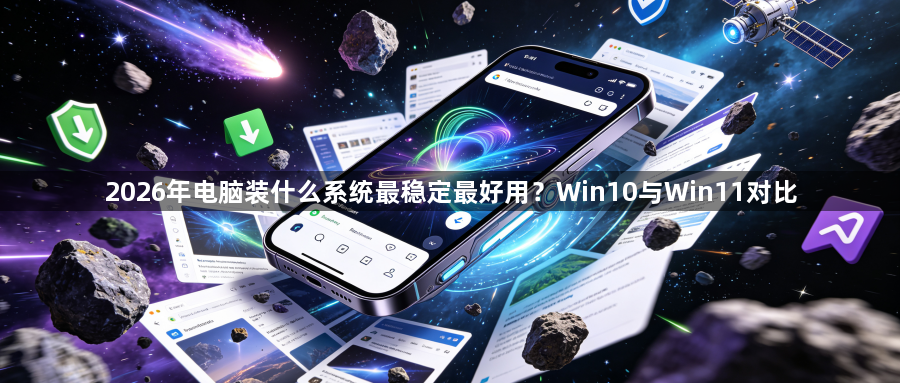 2026年电脑装什么系统最稳定最好用？Win10与Win11对比1