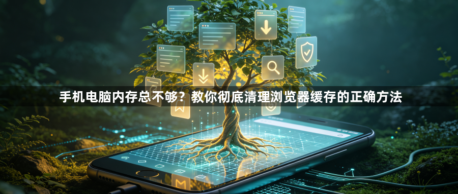 手机电脑内存总不够？教你彻底清理浏览器缓存的正确方法1
