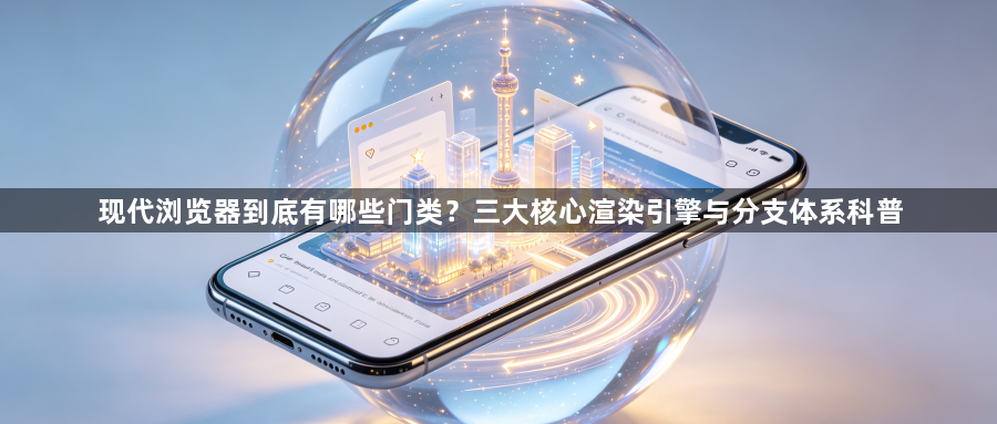 现代浏览器到底有哪些门类？三大核心渲染引擎与分支体系科普1