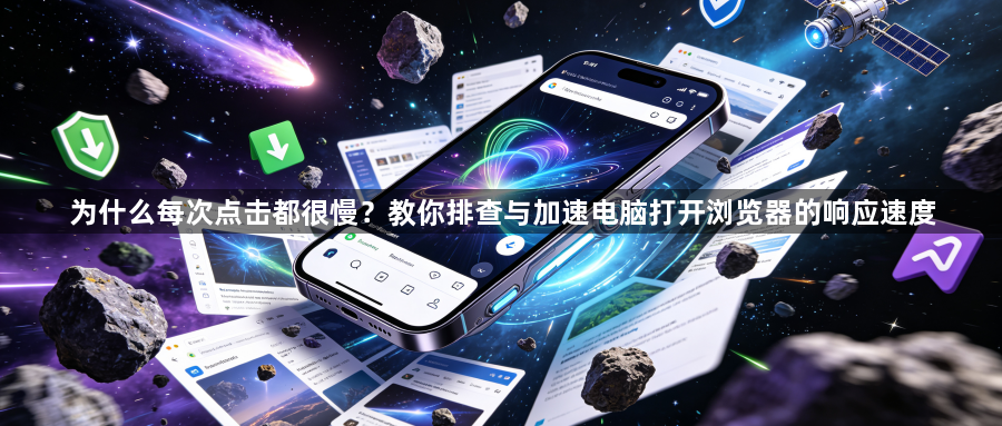 为什么每次点击都很慢？教你排查与加速电脑打开浏览器的响应速度1