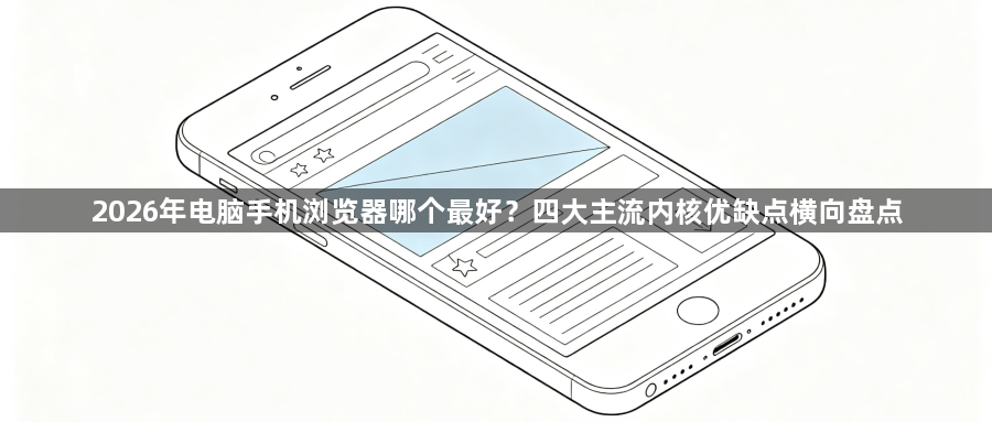 2026年电脑手机浏览器哪个最好？四大主流内核优缺点横向盘点1