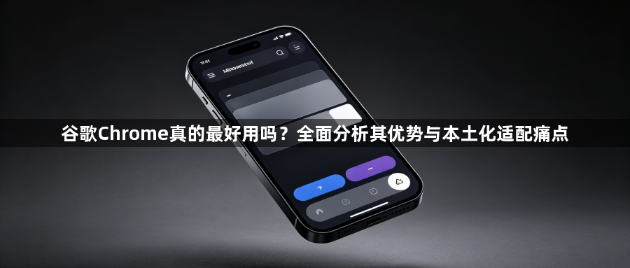 谷歌Chrome真的最好用吗?全面分析其优势与本土化适配痛点1