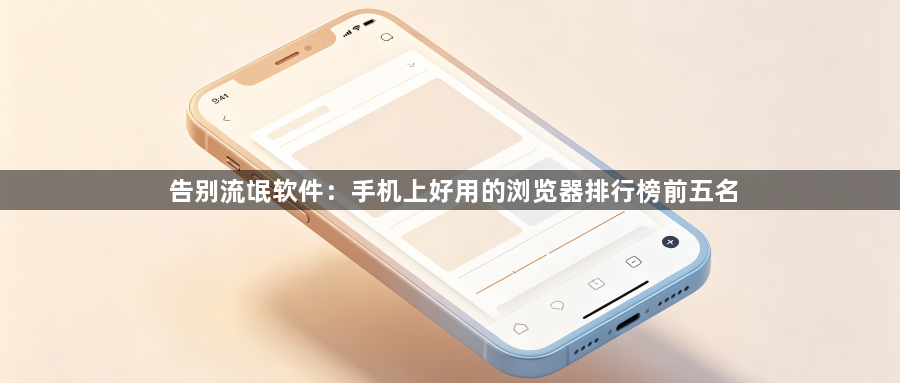 告别流氓软件：手机上好用的浏览器排行榜前五名1